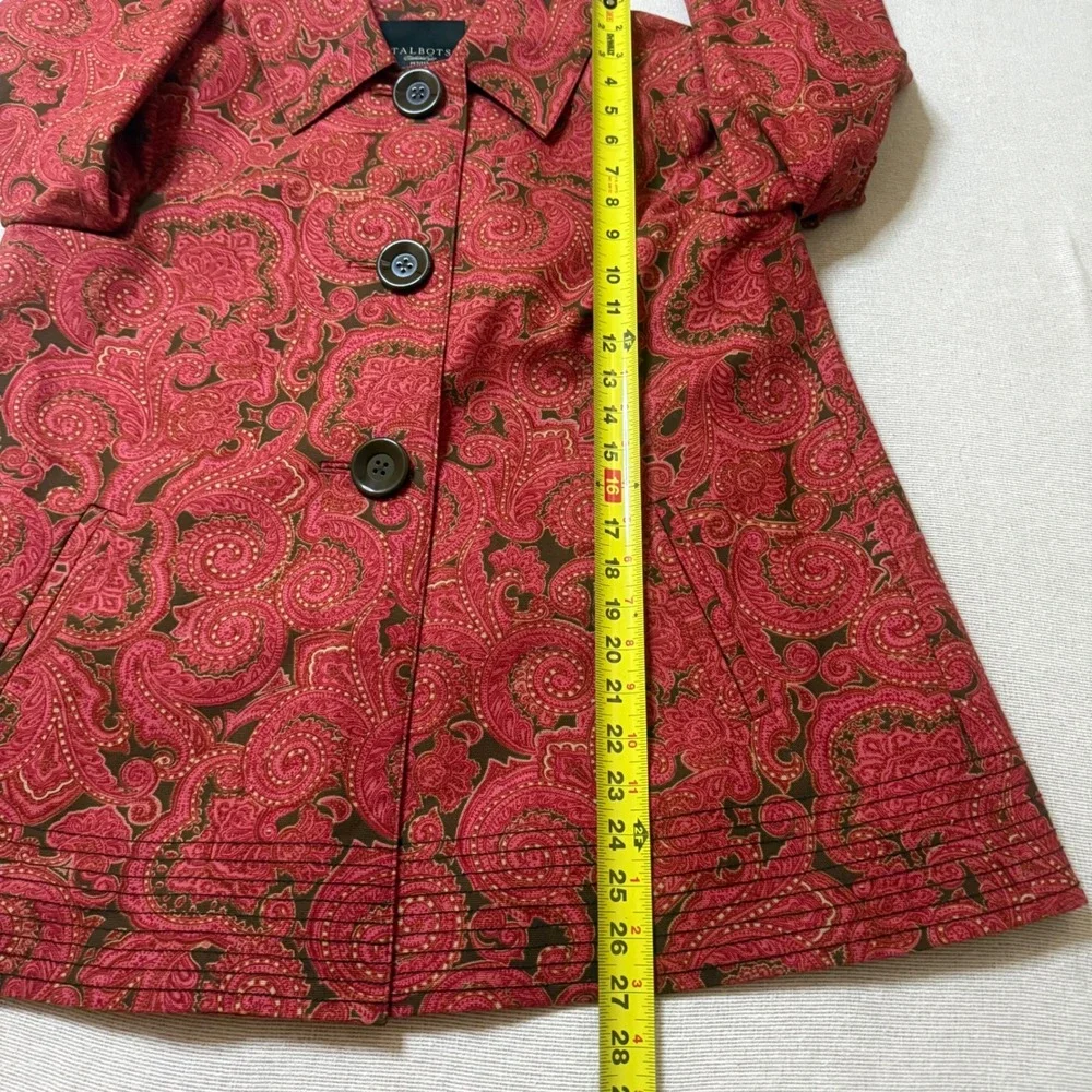Talbots petite button